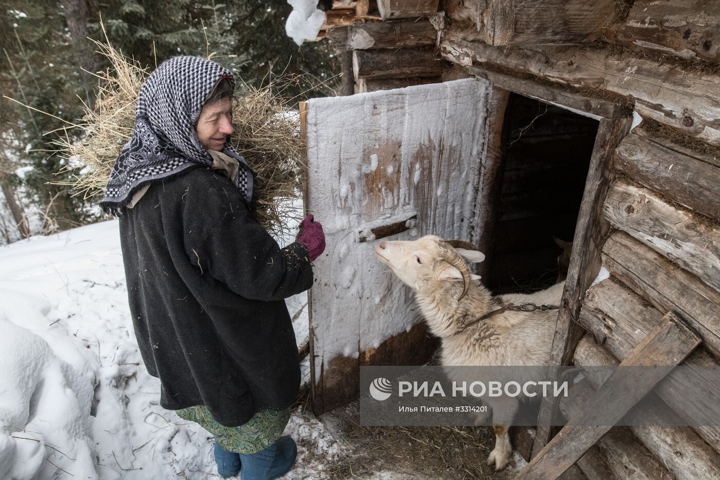 Сибирская отшельница Агафья Лыкова