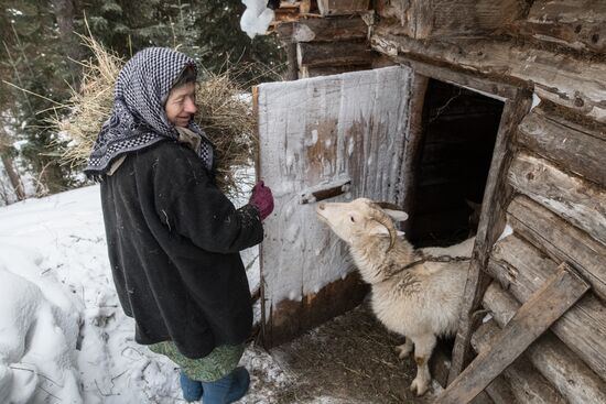 Сибирская отшельница Агафья Лыкова