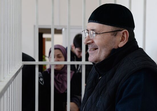 Заседание суда по делу Оюба Титиева в Грозном
