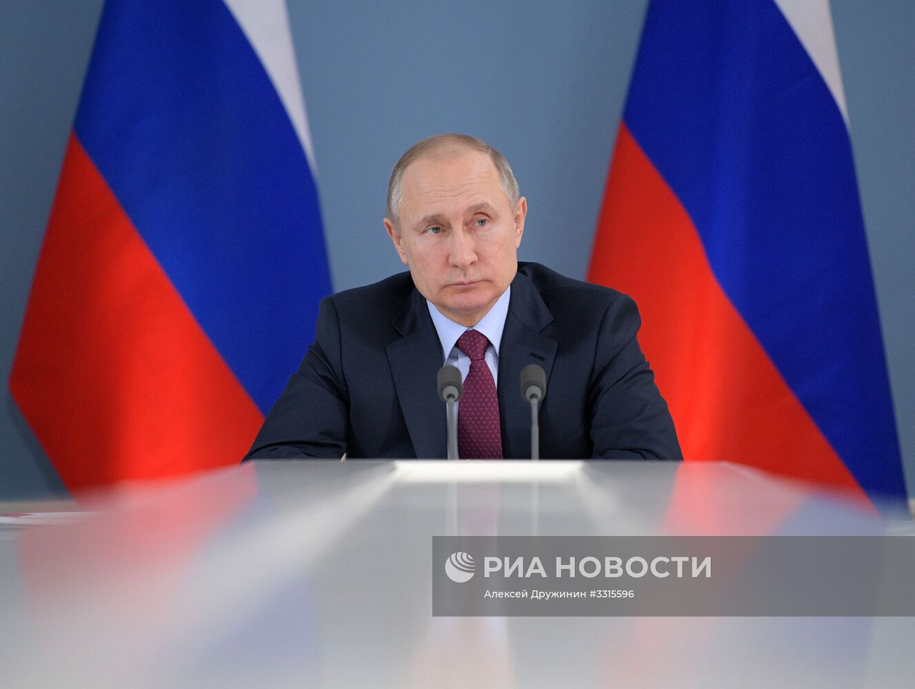 Рабочая поездка президента РФ В. Путина в Самарскую область