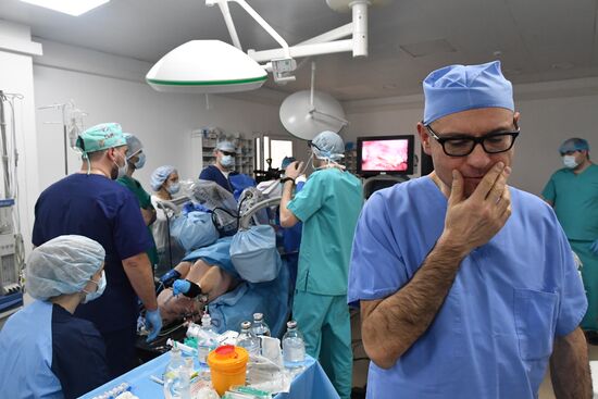 Первая операция на животном с помощью российского робота-хирурга проведена в Пензе