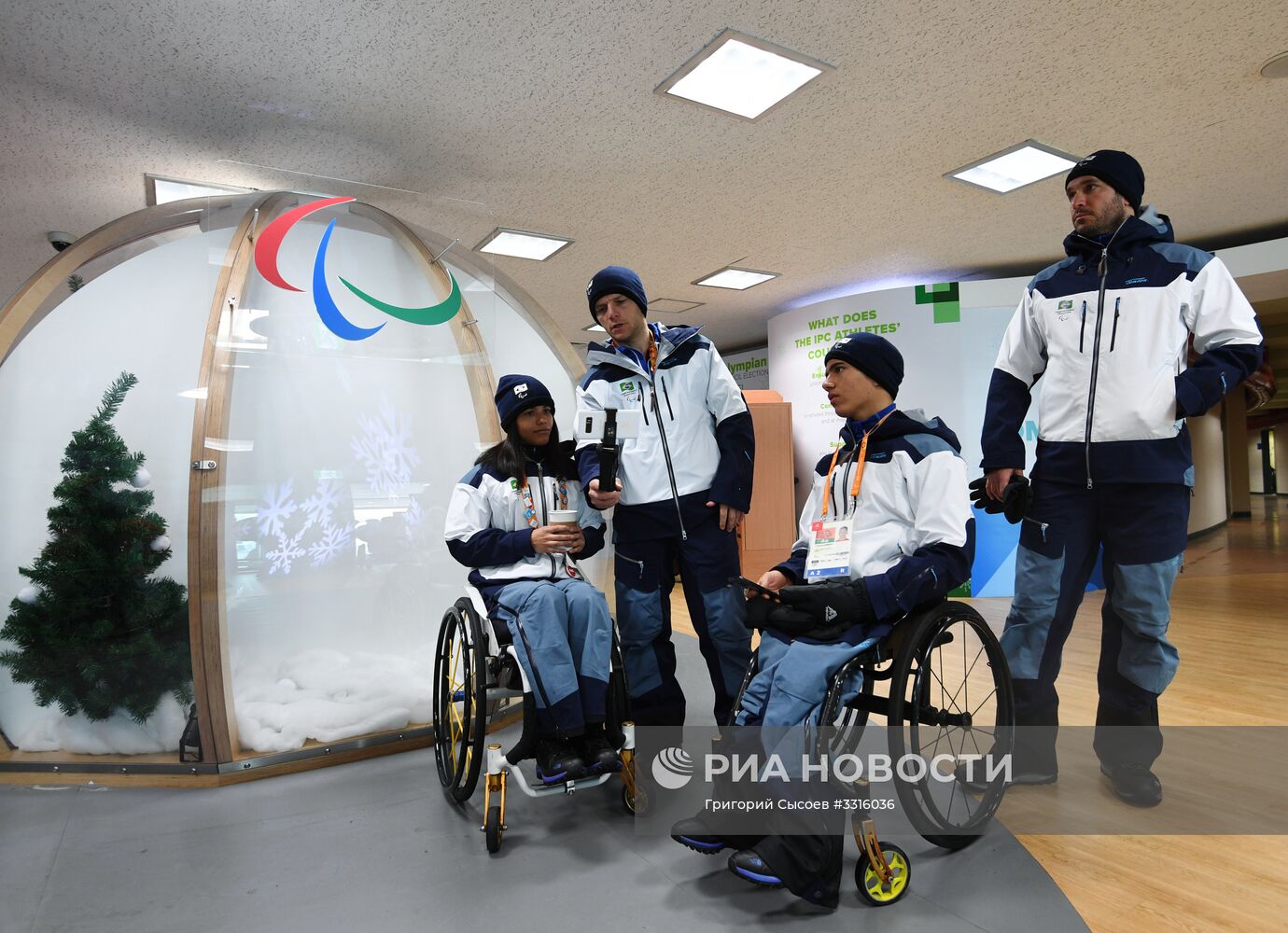 Паралимпийская деревня в Пхенчхане