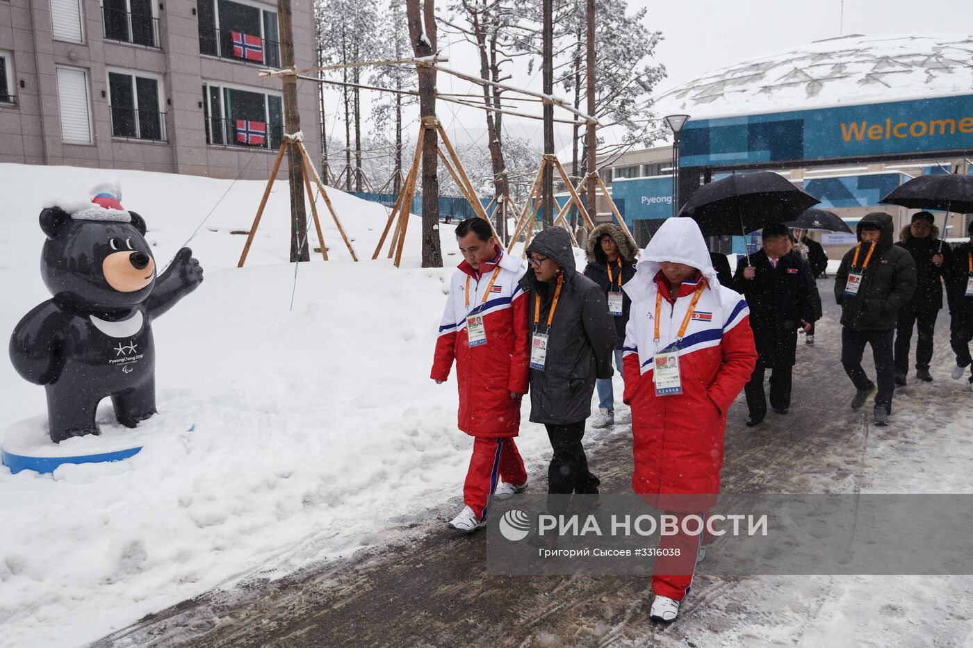 Паралимпийская деревня в Пхенчхане