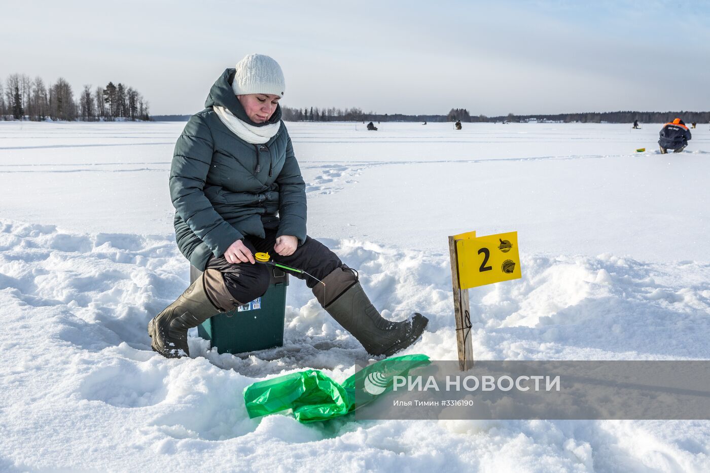 Рыболовный фестиваль "Пудожские налимы" в национальном парке "Водлозерский"