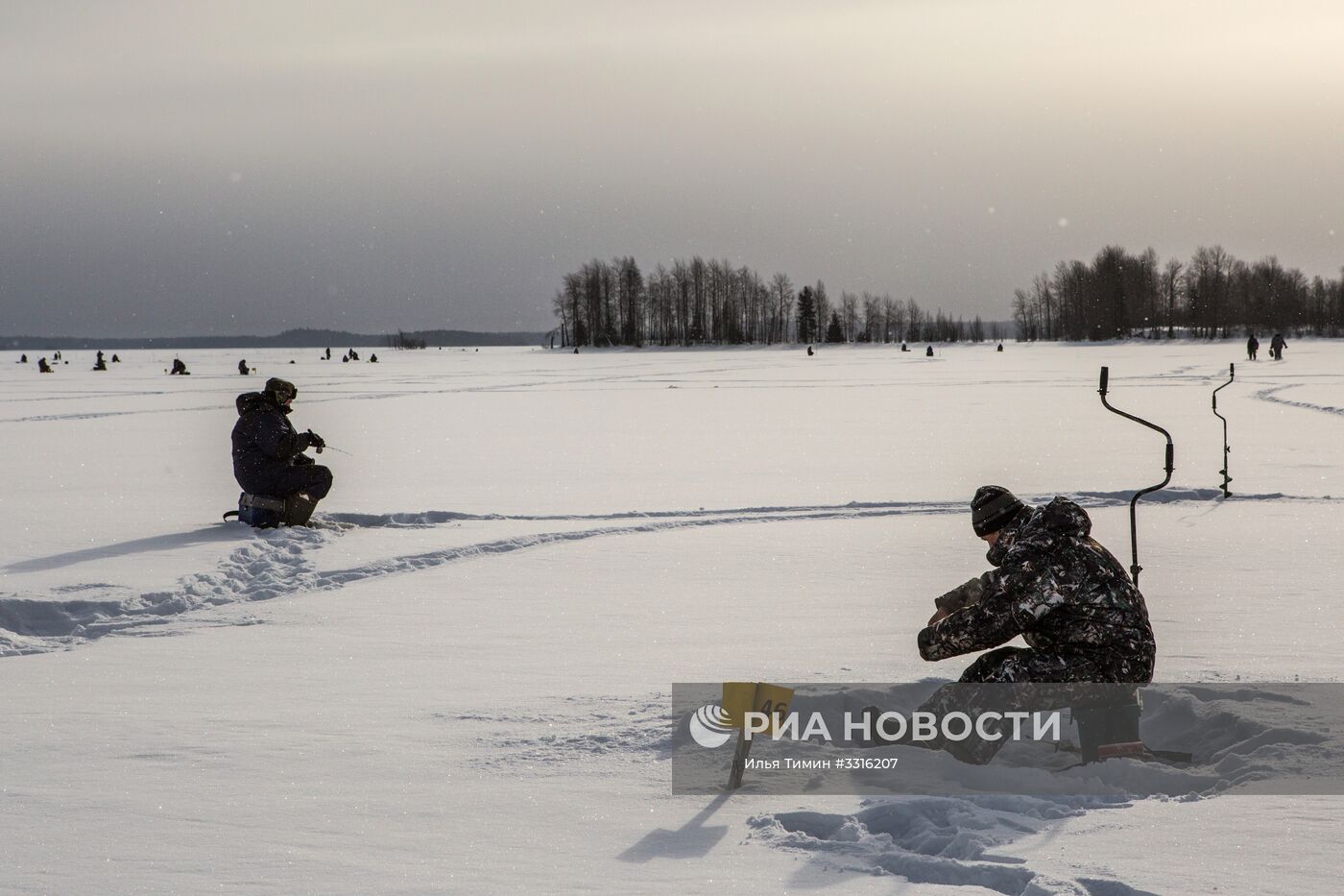 Рыболовный фестиваль "Пудожские налимы" в национальном парке "Водлозерский"