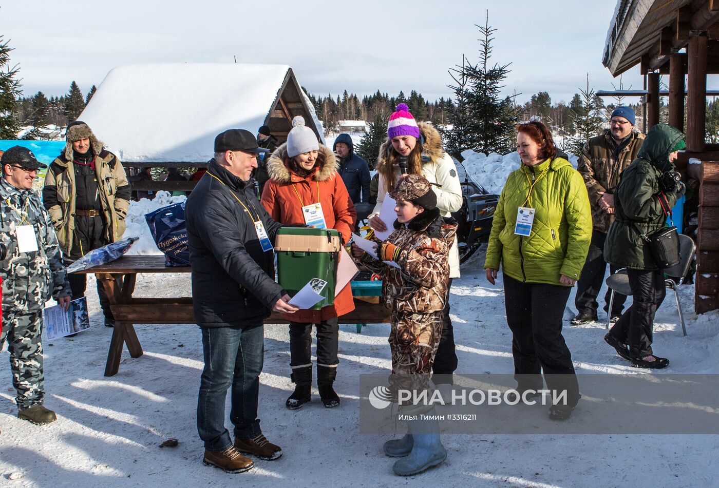 Рыболовный фестиваль "Пудожские налимы" в национальном парке "Водлозерский"