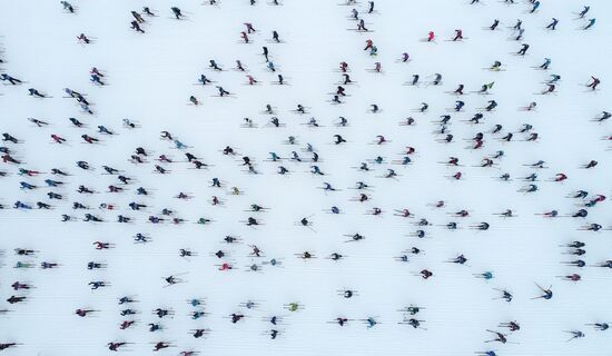 Массовый лыжный пробег стран Баренц региона "Лыжня Дружбы"