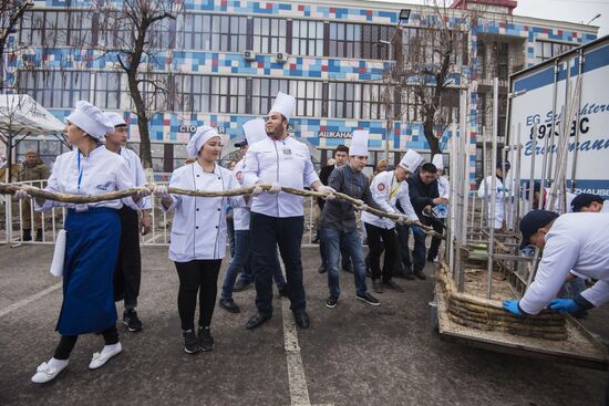 Гастрономический праздник в Бишкеке