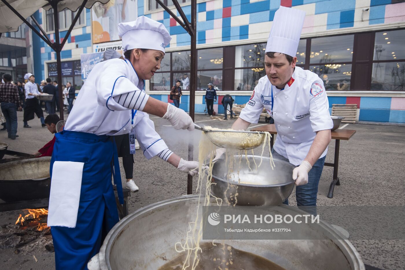 Гастрономический праздник в Бишкеке