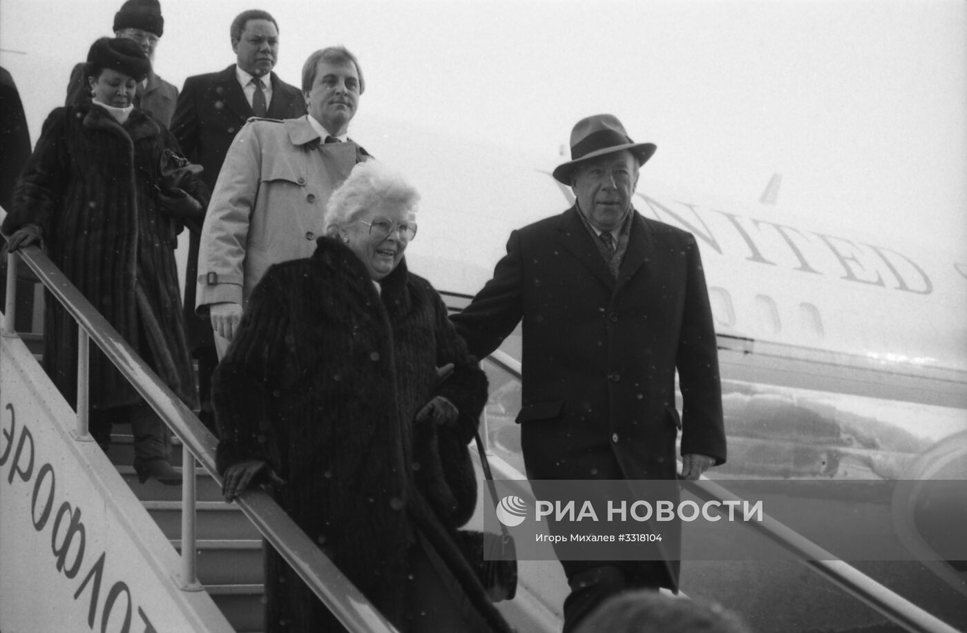 Визит Госсекретаря США Дж. Шульца в СССР