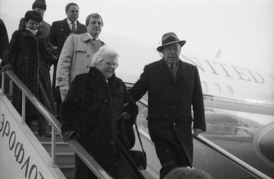 Визит Госсекретаря США Дж. Шульца в СССР