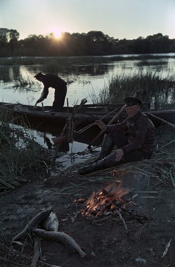 Рыбалка в дельте Волги