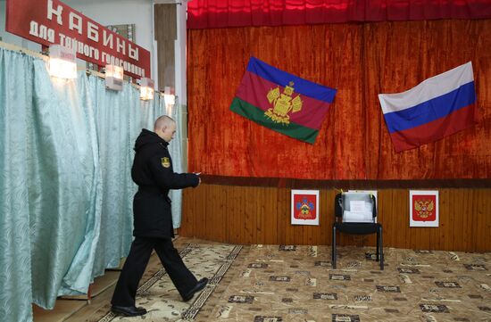 Досрочное голосование в регионах России