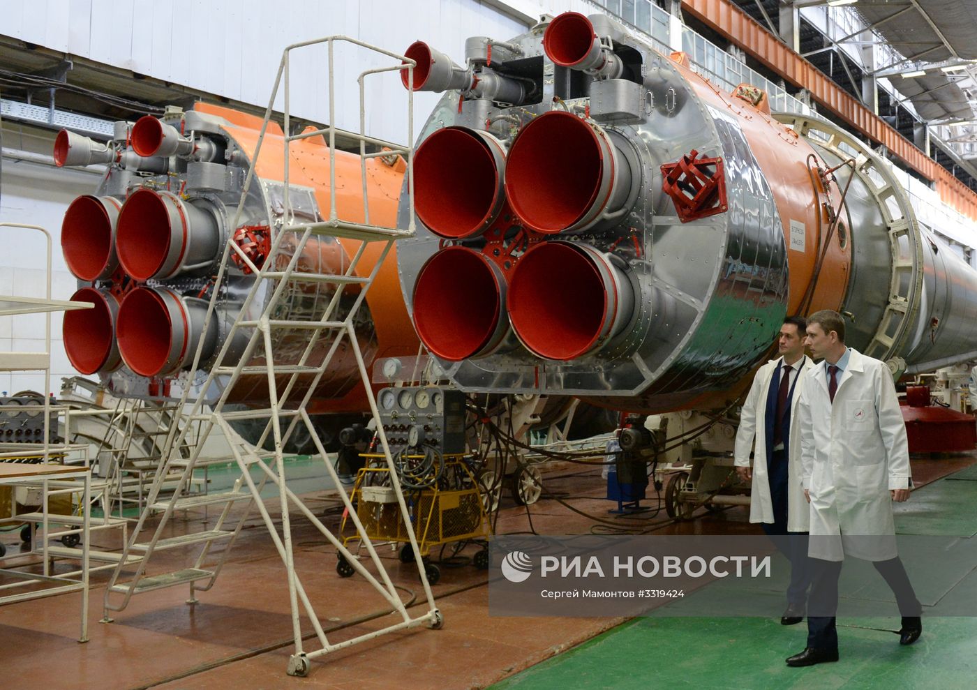 Заместитель председателя правительства РФ Д. Рогозин посетил Самару