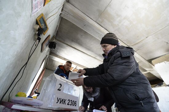 Досрочное голосование в Тюменской области
