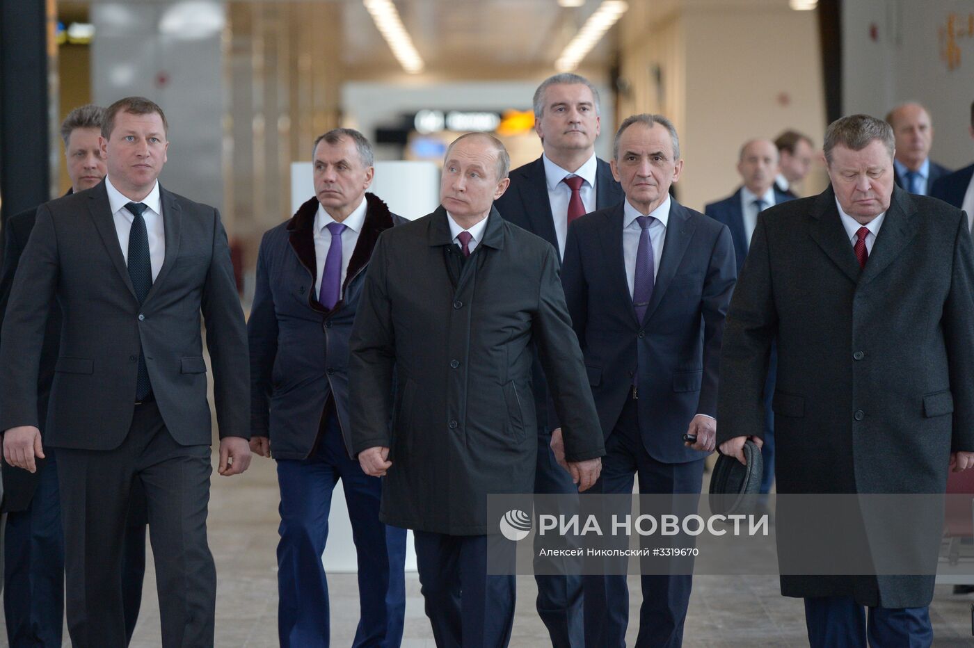 Рабочая поездка президента РФ В. Путина в ряд регионов Южного федерального округа