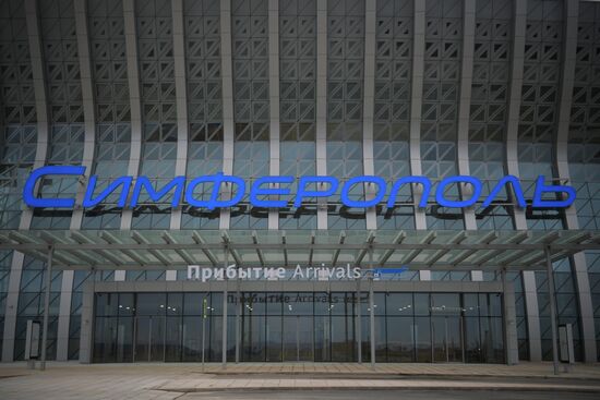 Новый аэровокзальный комплекс аэропорта "Симферополь"
