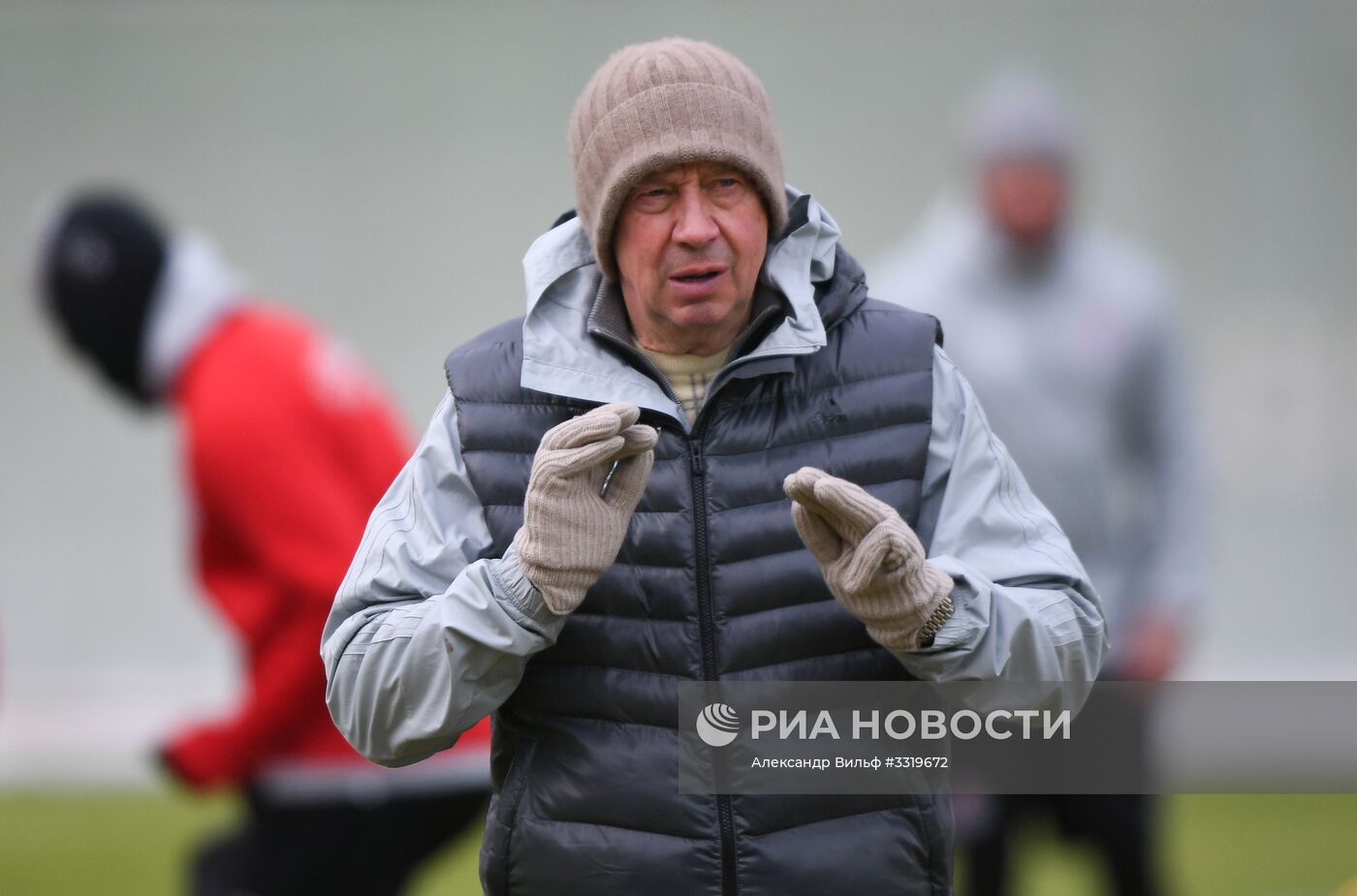 Футбол. Лига Европы. Тренировка ФК "Локомотив"