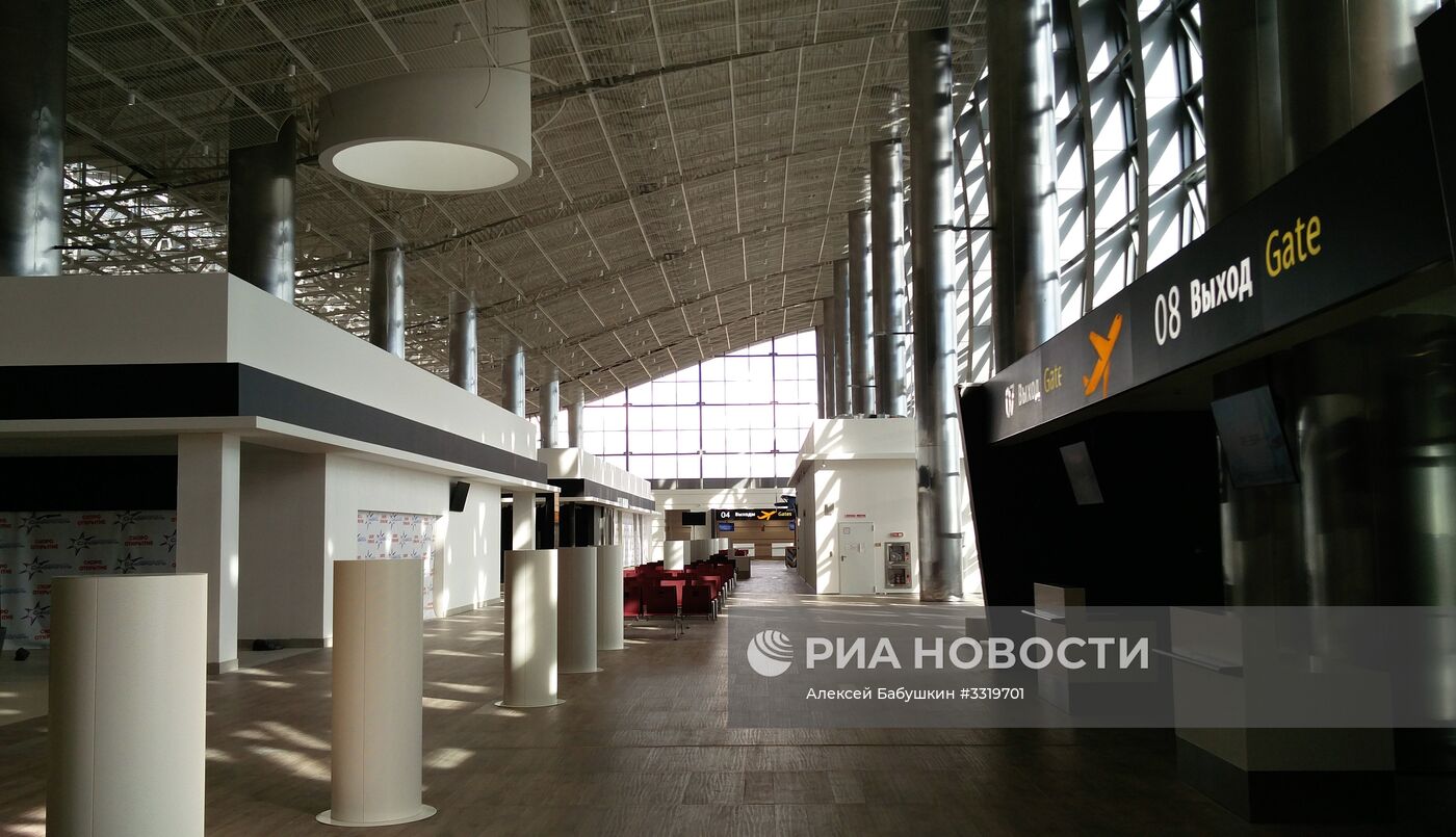 Новый аэровокзальный комплекс аэропорта "Симферополь"