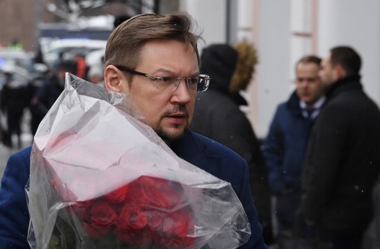 Прощание с актером Олегом Табаковым