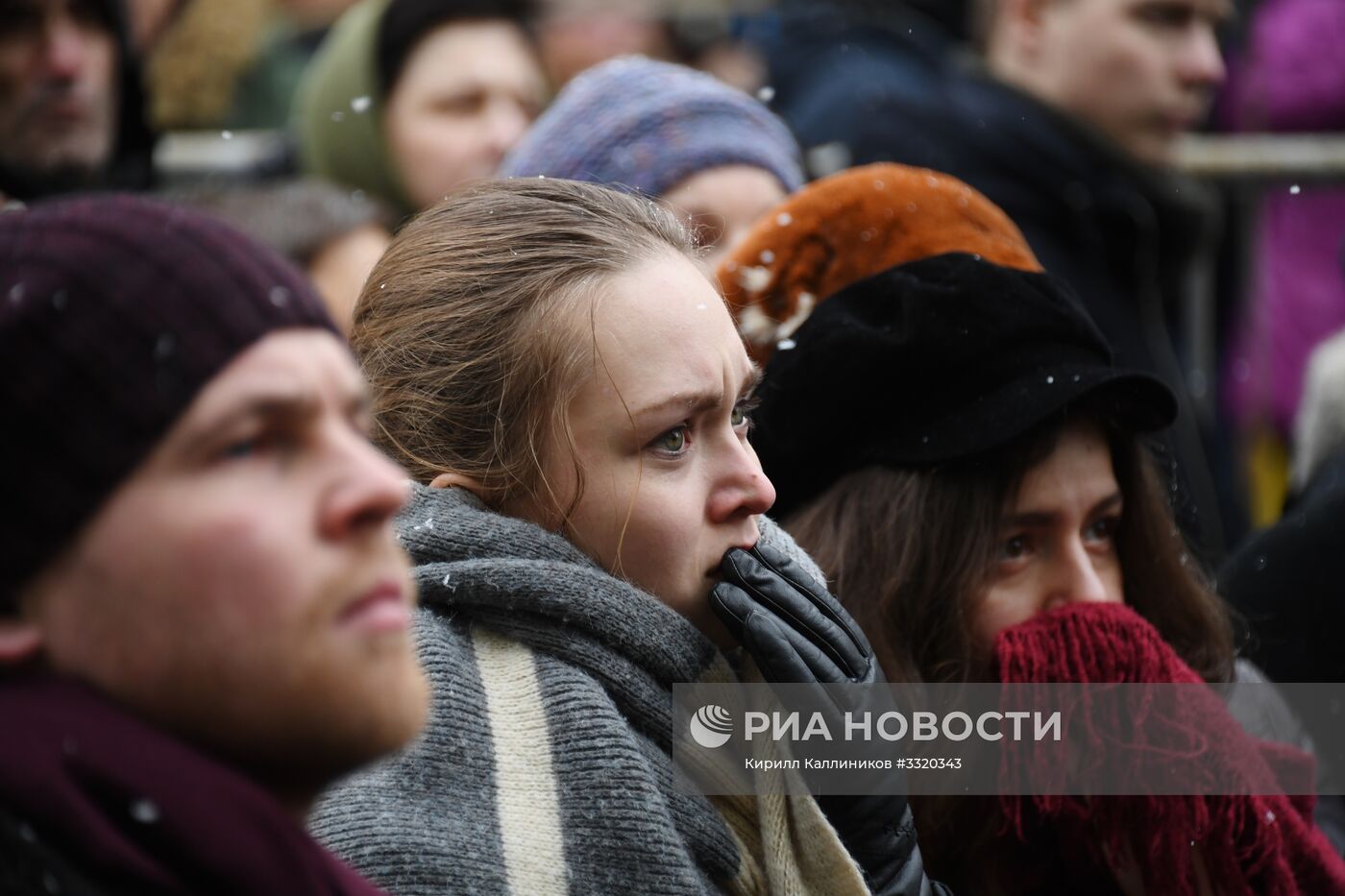 Прощание с актером Олегом Табаковым