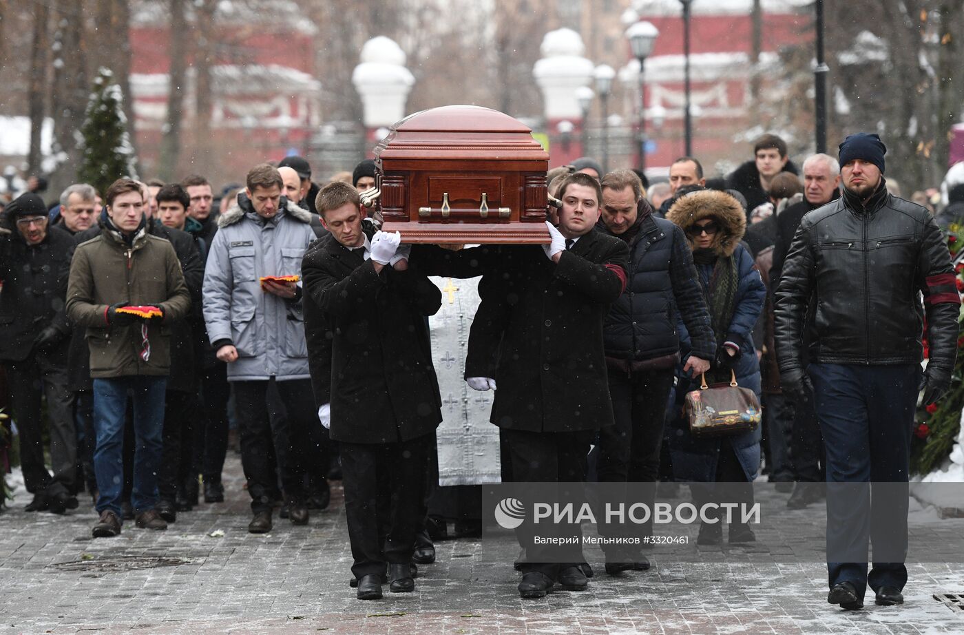 Прощание с актером Олегом Табаковым