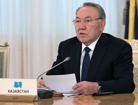 Встреча глав государств Центральной Азии в Астане