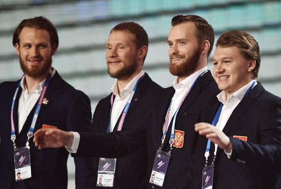 Президент РФ В. Путин принял участие в работе форума "Россия – страна возможностей"