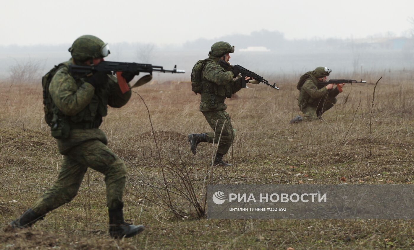 Учения ВДВ в Краснодарском крае