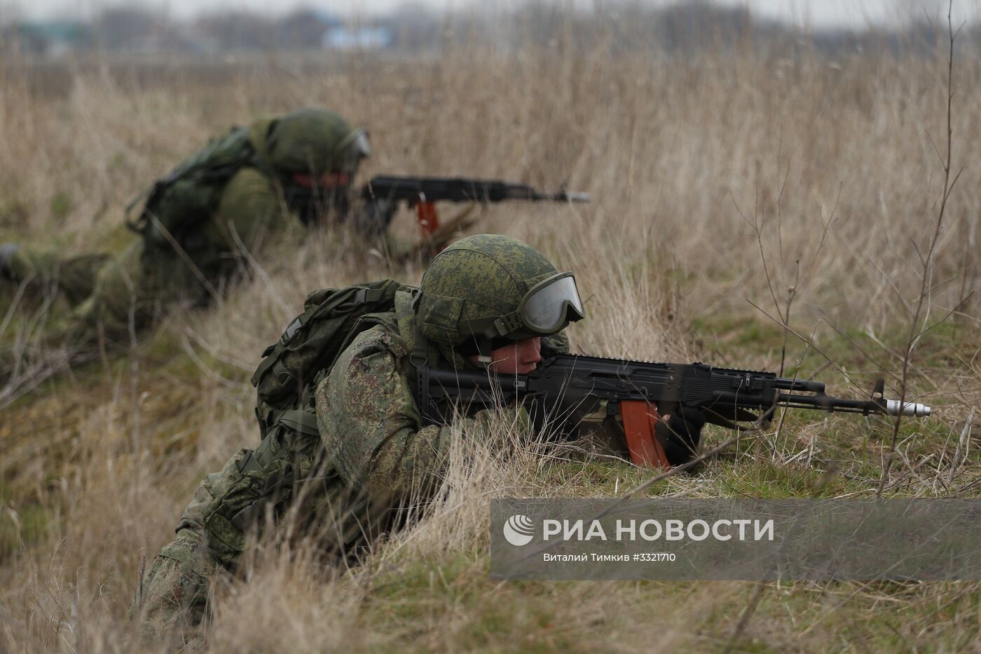 Учения ВДВ в Краснодарском крае