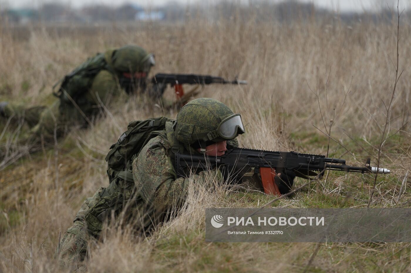 Учения ВДВ в Краснодарском крае