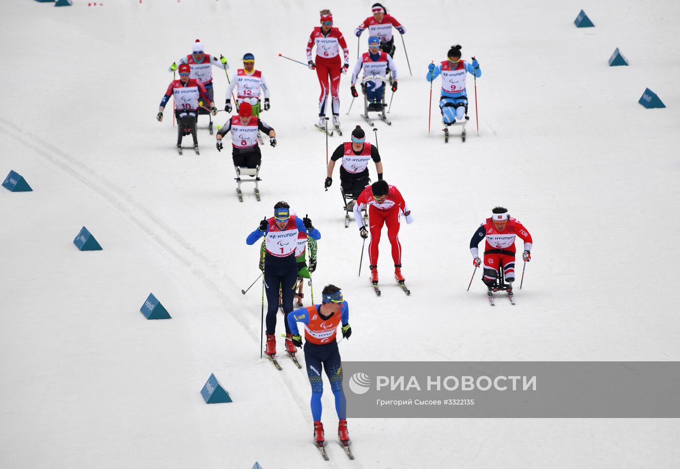 Паралимпиада 2018. Лыжные гонки. Смешанная эстафета