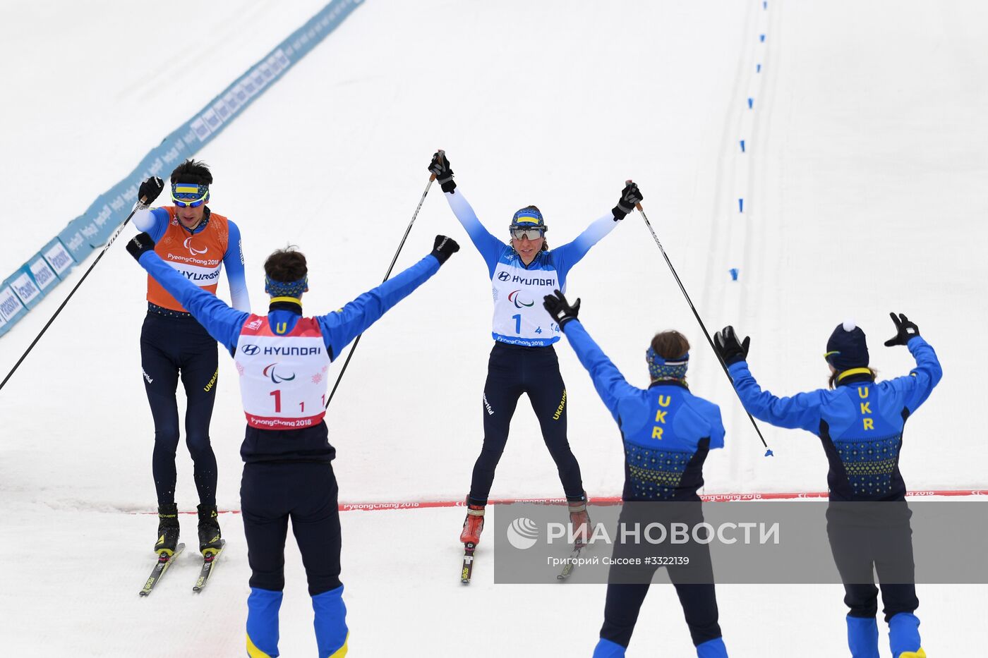 Паралимпиада 2018. Лыжные гонки. Смешанная эстафета