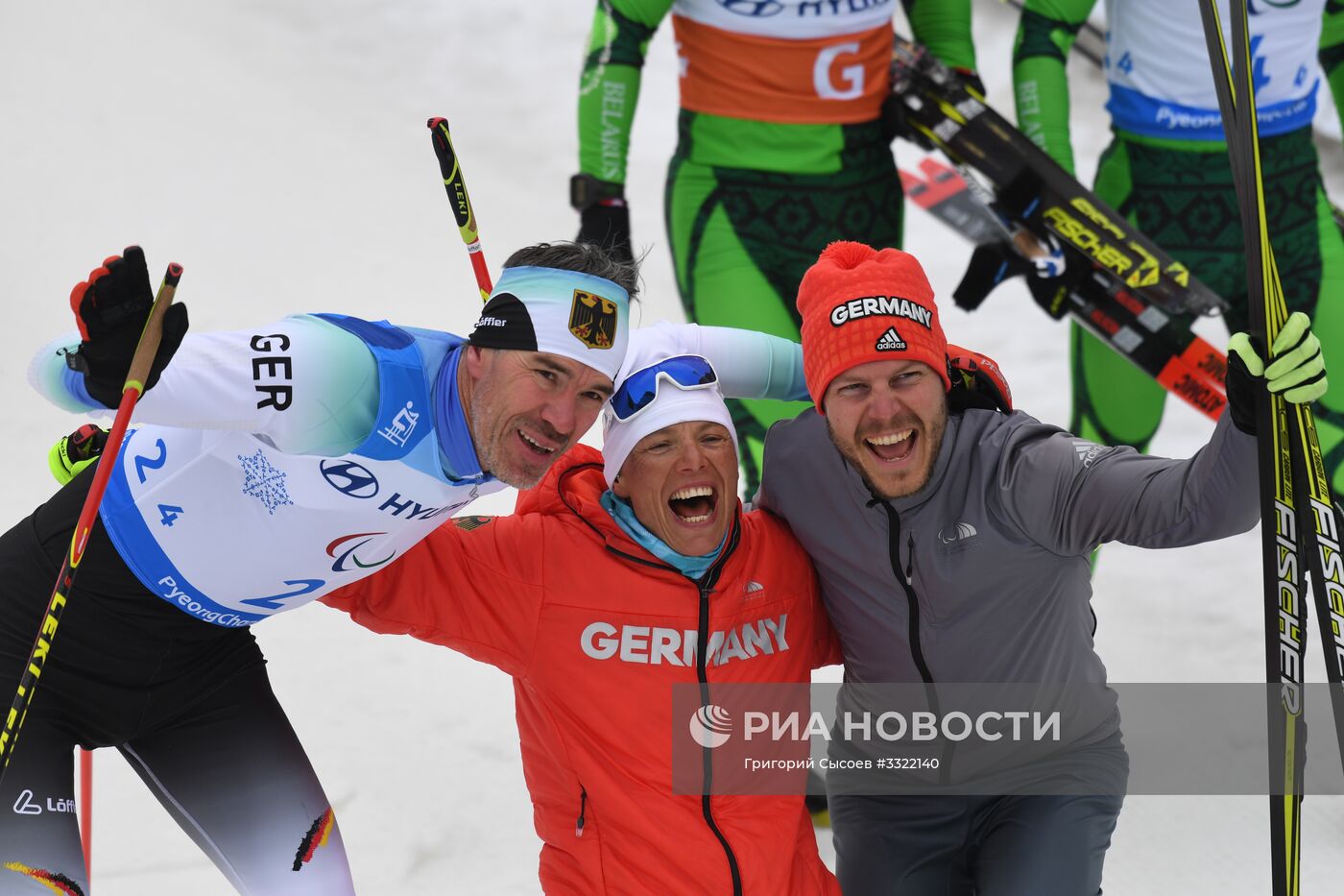 Паралимпиада 2018. Лыжные гонки. Смешанная эстафета