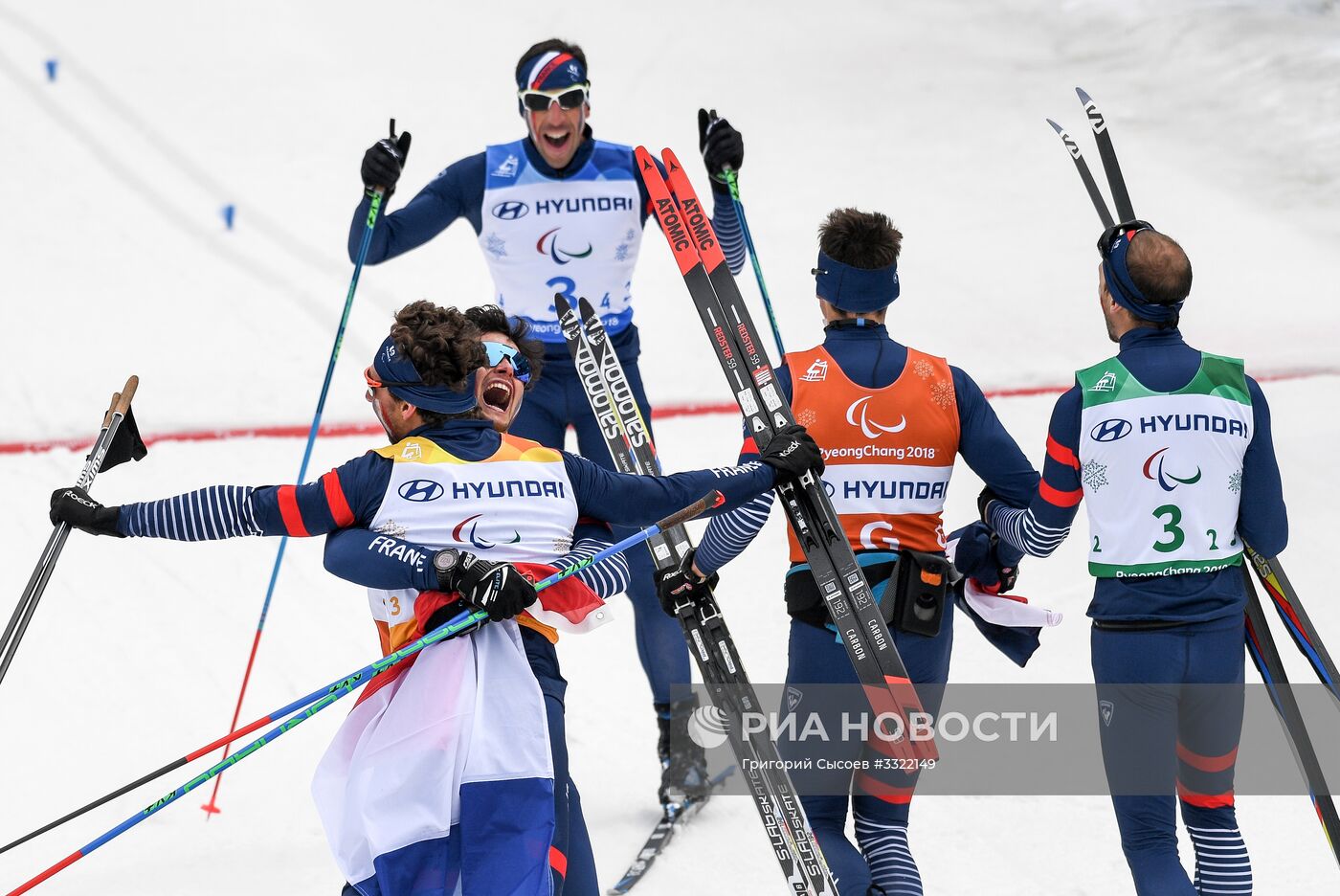 Паралимпиада 2018. Лыжные гонки. Открытая эстафета