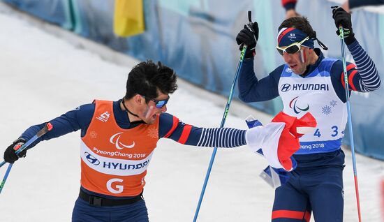 Паралимпиада 2018. Лыжные гонки. Открытая эстафета