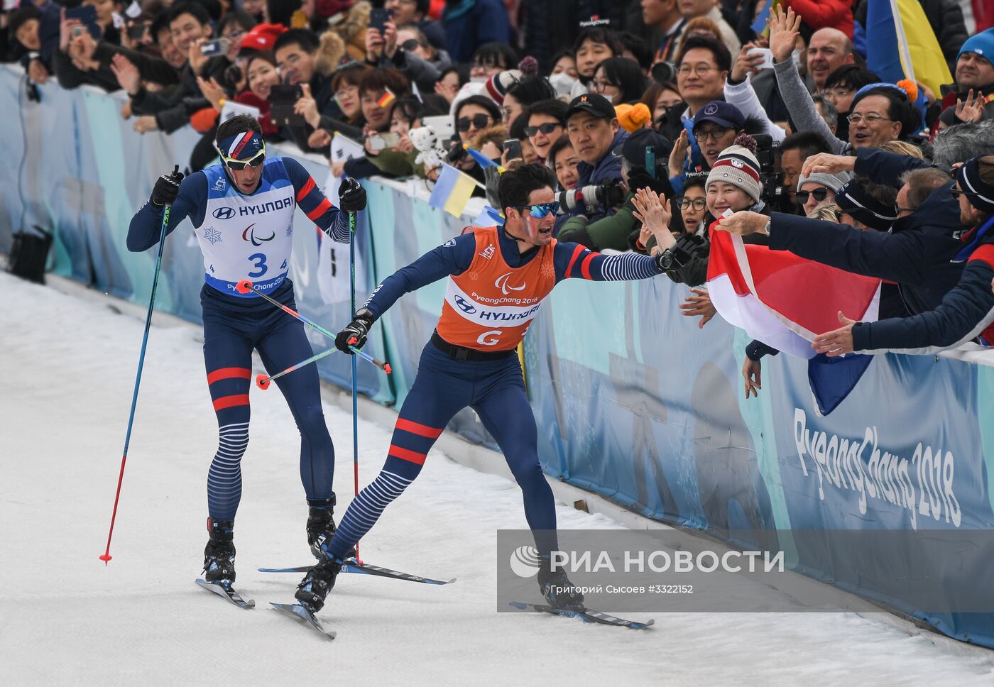 Паралимпиада 2018. Лыжные гонки. Открытая эстафета