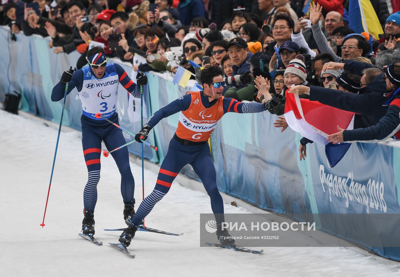 Паралимпиада 2018. Лыжные гонки. Открытая эстафета