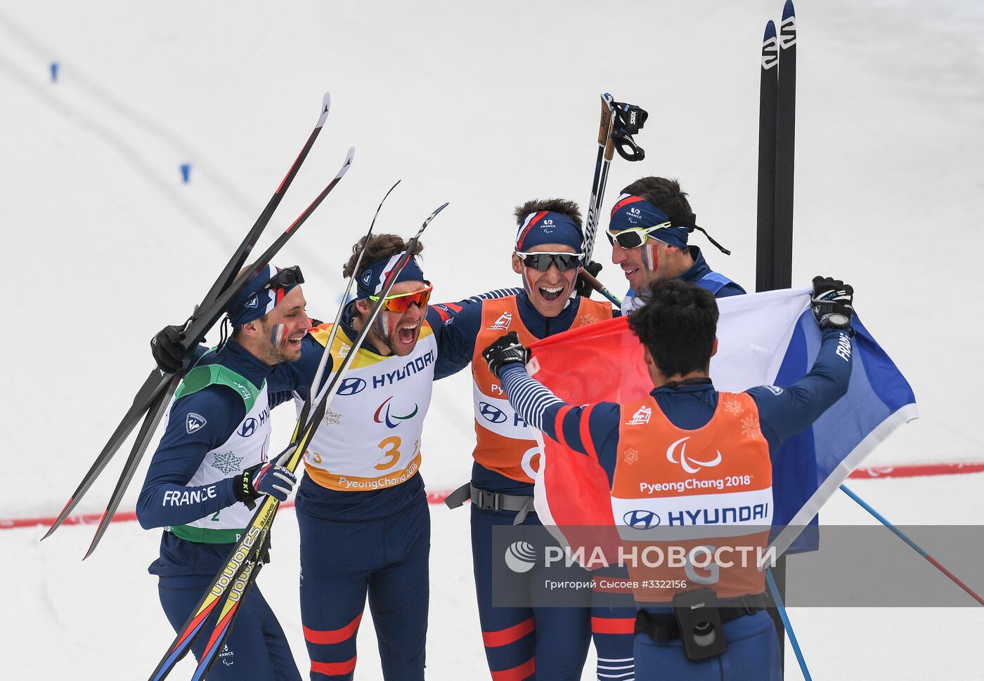 Паралимпиада 2018. Лыжные гонки. Открытая эстафета