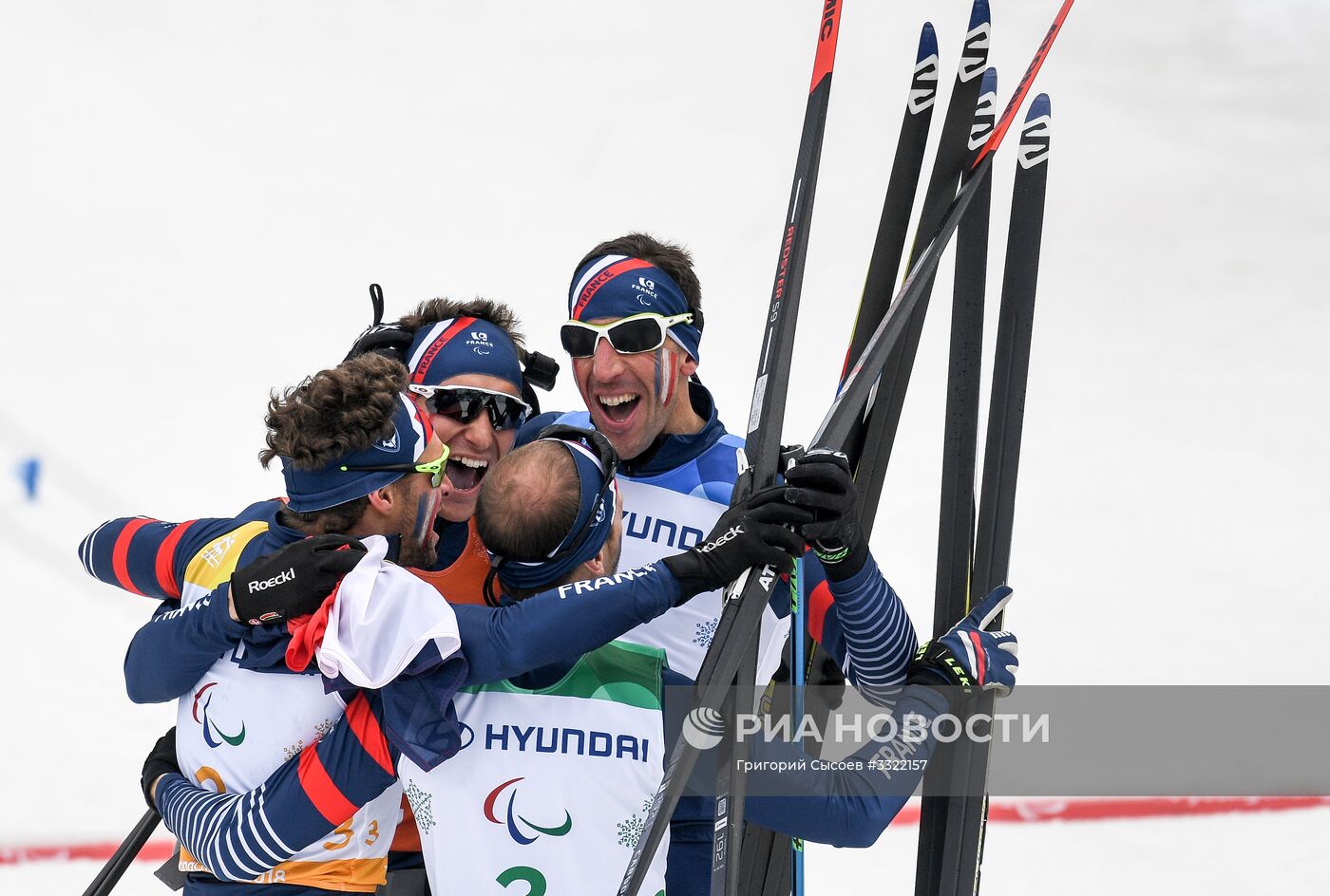 Паралимпиада 2018. Лыжные гонки. Открытая эстафета