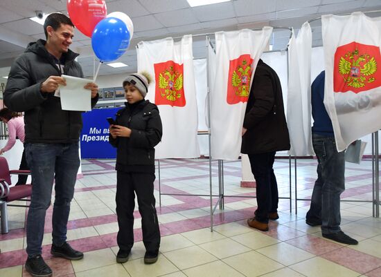 Выборы президента РФ в Москве