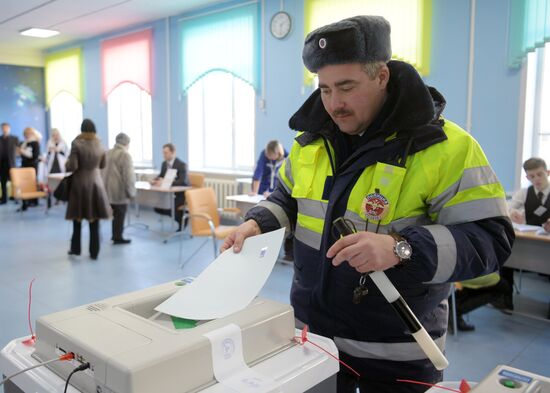 Выборы президента РФ в Москве