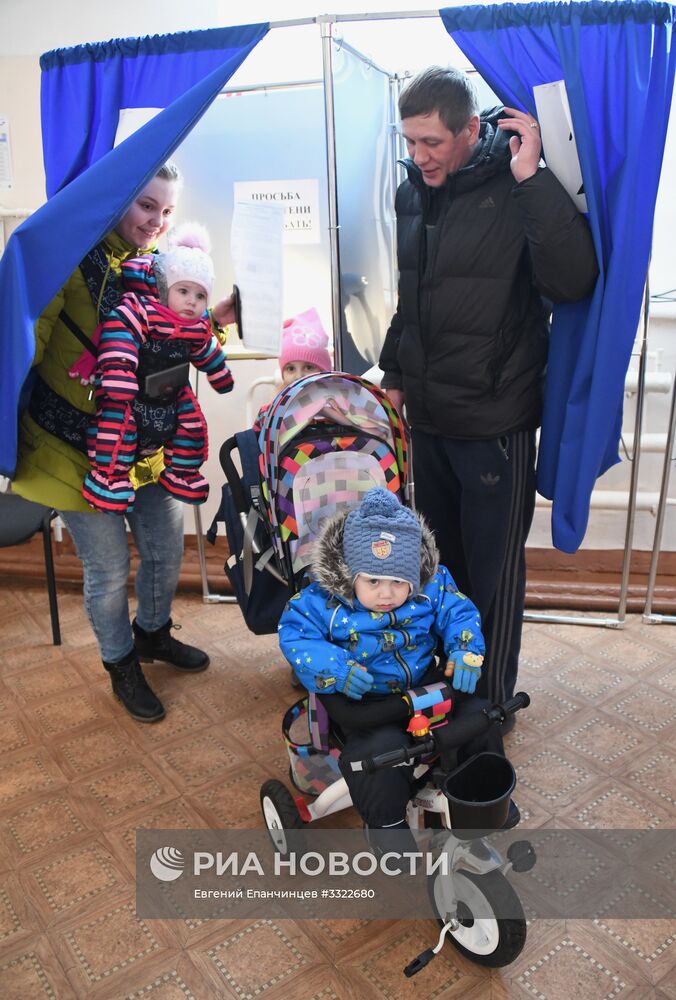 Выборы президента РФ в регионах России