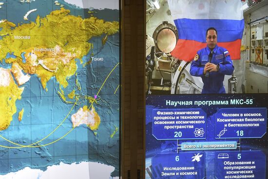 Голосование российских космонавтов на выборах президента РФ