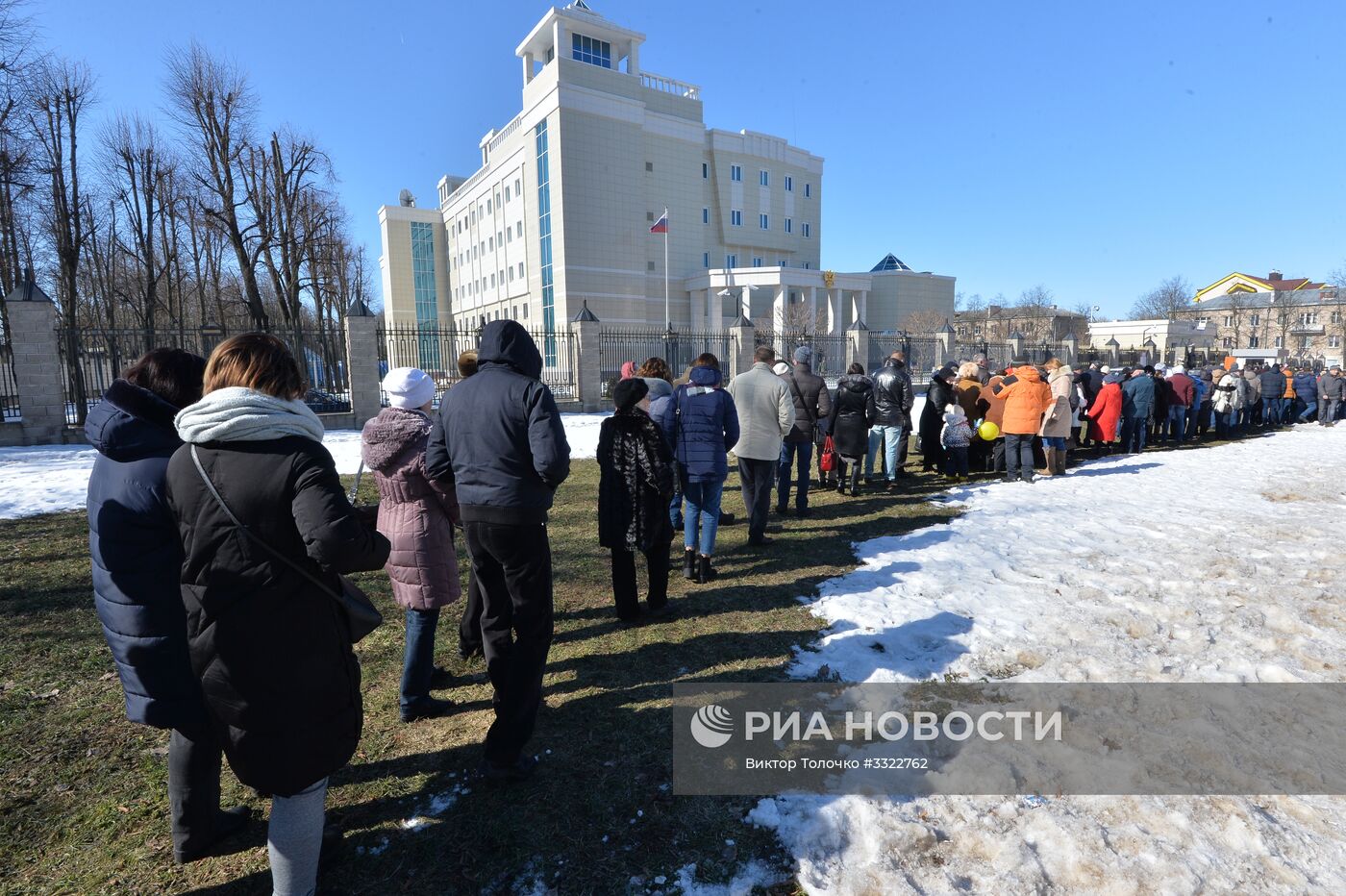 Голосование на выборах президента России за рубежом