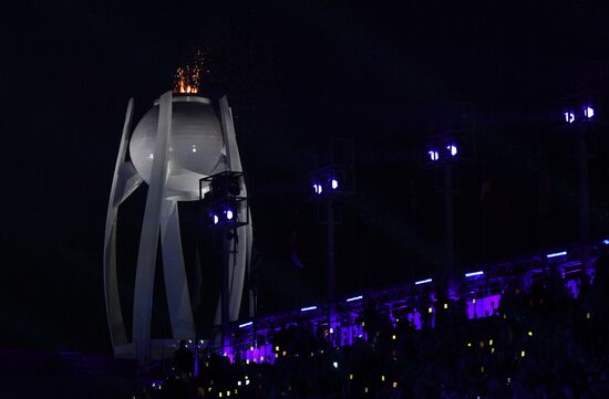 Церемония закрытия XII зимних Паралимпийских игр