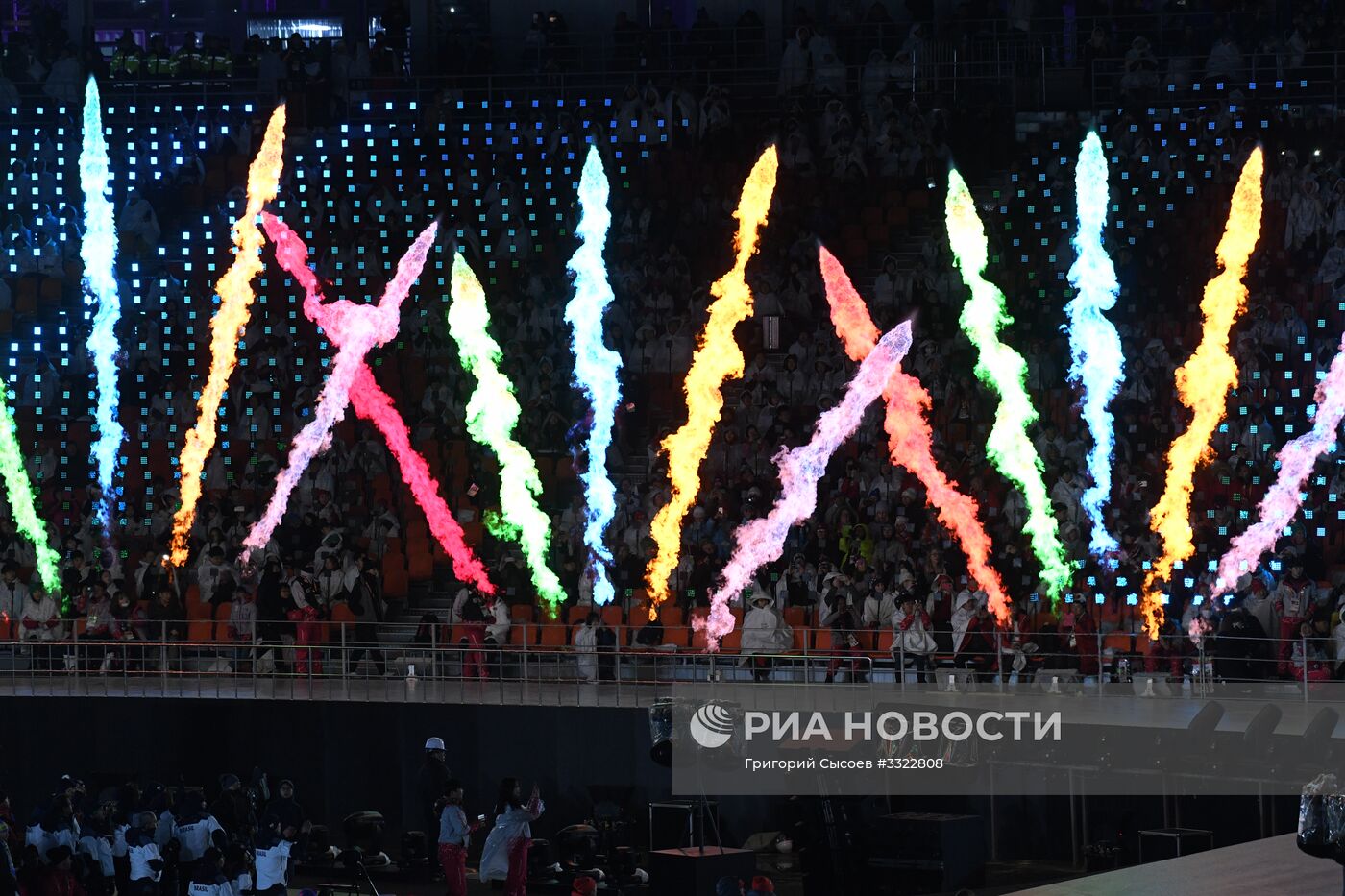 Церемония закрытия XII зимних Паралимпийских игр
