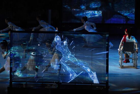 Церемония закрытия XII зимних Паралимпийских игр