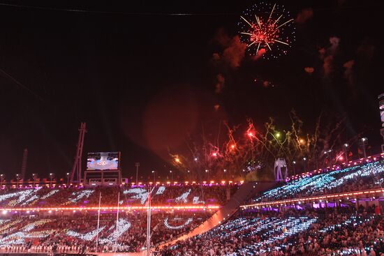 Церемония закрытия XII зимних Паралимпийских игр