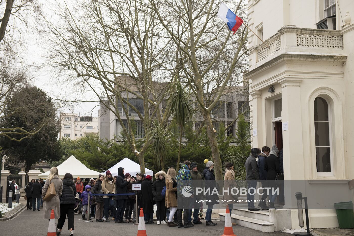 Голосование на выборах президента России за рубежом